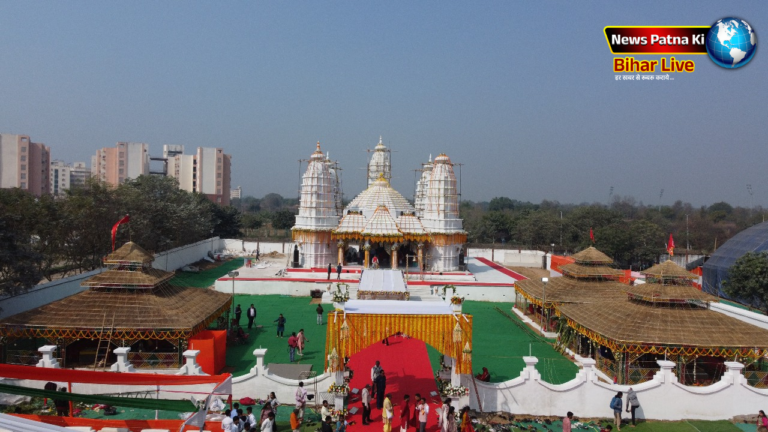 बालाजी एवं चारधाम मंदिर की भव्य प्राण प्रतिष्ठा का उद्घाटन संपन्न